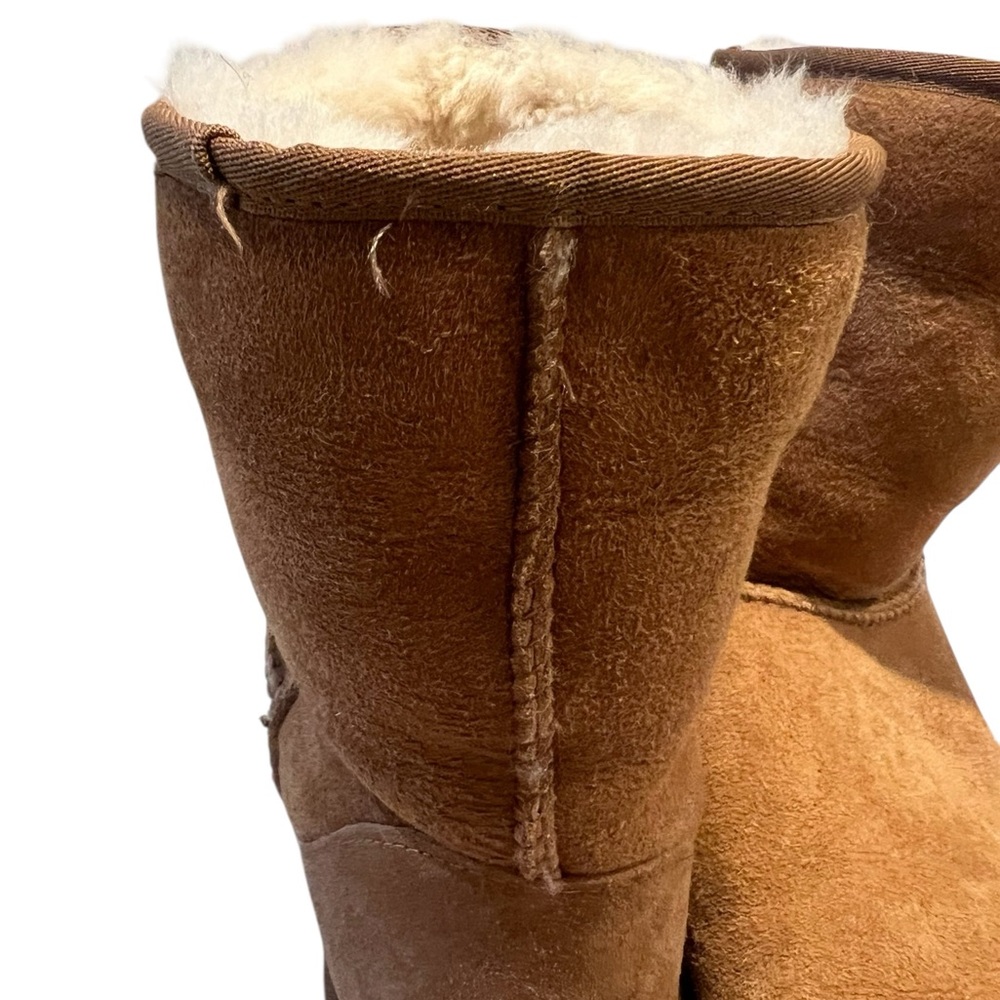 UGG Classic Brown Sheepskin Boots - Picture 5 of 8
